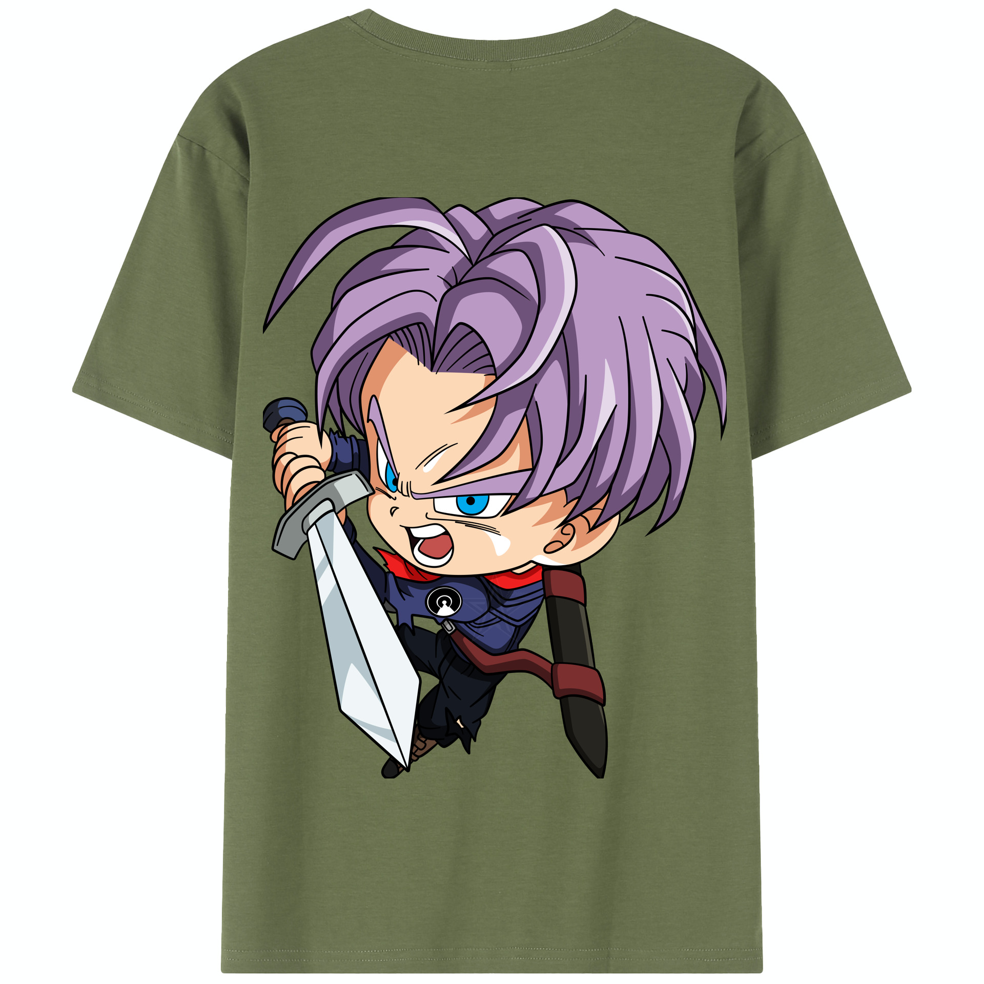（画像用） ドラゴンボール DRAGON BALL 綿100％半袖Tシャツ（背面プリント）